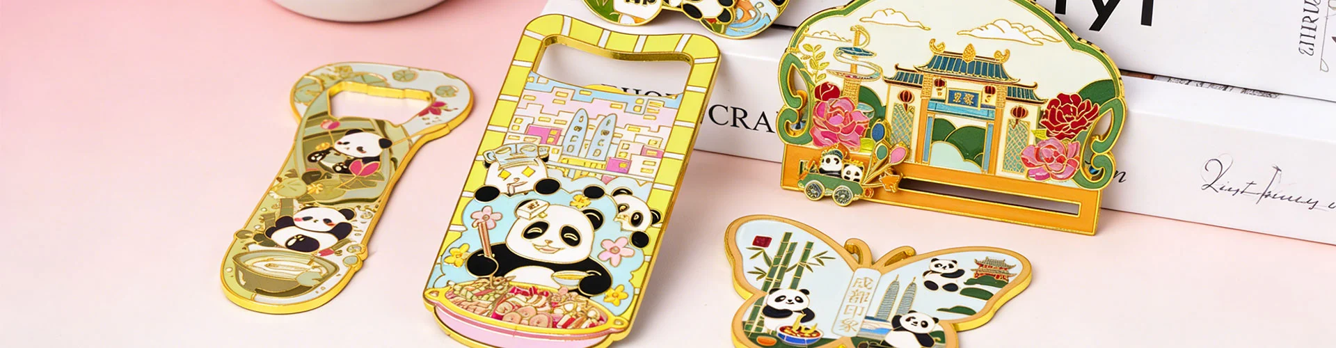 Metallinen jääkaappimagneetti